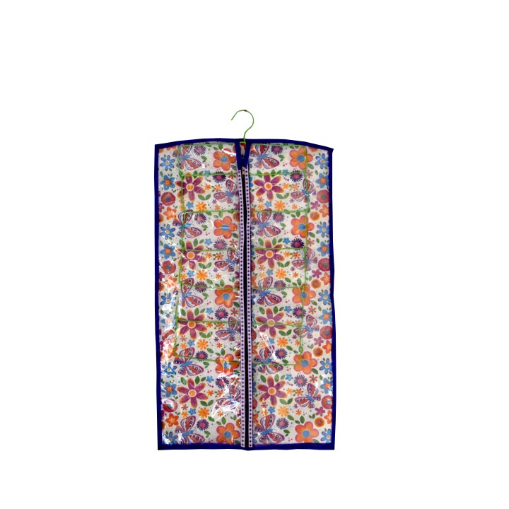 Hanger jilbab organizer motif | tempat penyimpanan jilbab