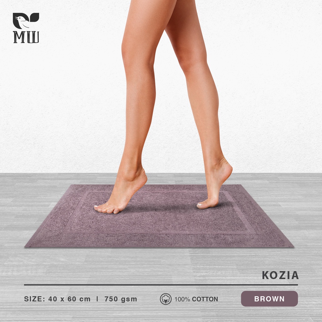 Keset Kaki Morning Whistle by Terry Palmer Kozia Keset Kamar Mandi Dapur Bath Mat 40 x 60 cm