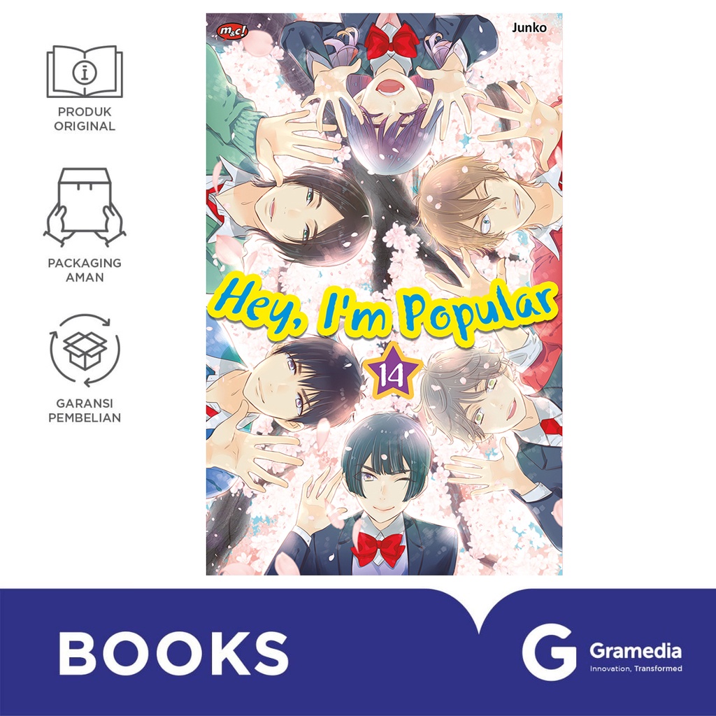 Gramedia Bali - Hey I'm Popular 14 - tamat