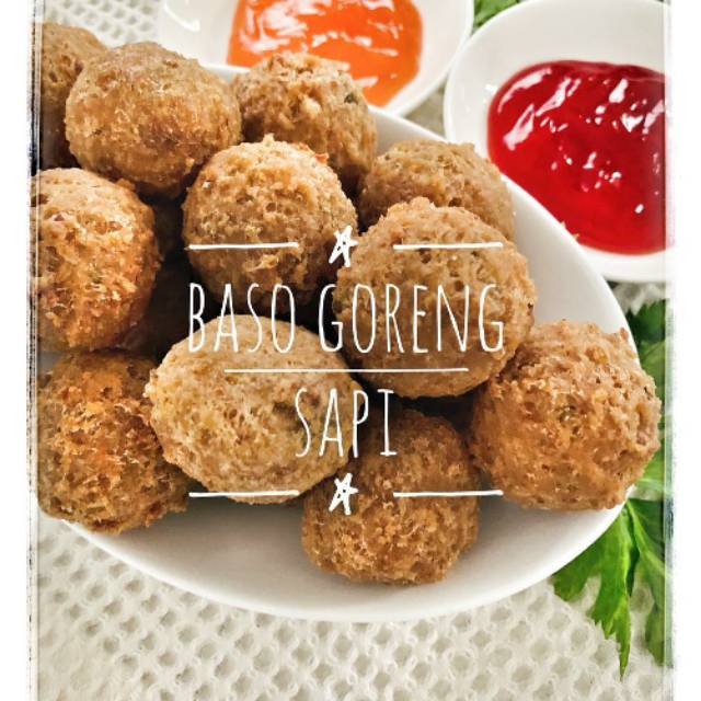 

Bakso goreng daging sapi HALAL isi 25 biji