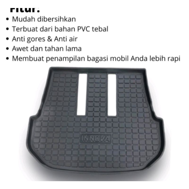 Karpet Bagasi Mobil All New Innova Trunk Tray