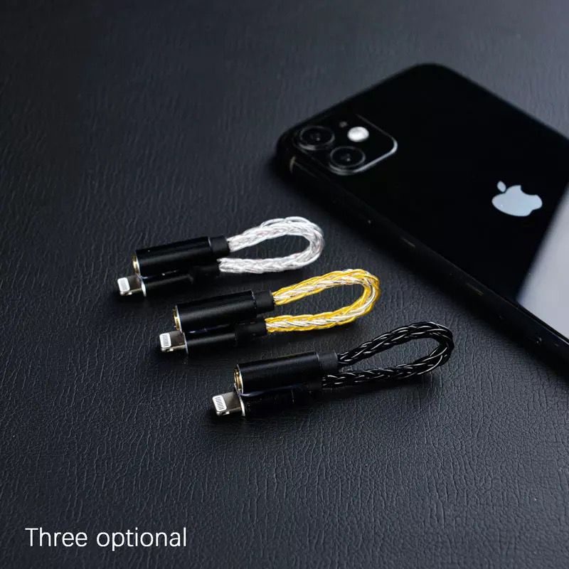 Jcally JM08L Jack 3.5mm to Lightning Audio Conventer Dongle Adapter - Garansi Resmi 1 Tahun