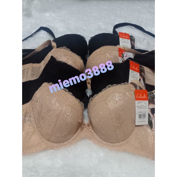 Luludi by wacoal bra berkawat cup A,B,C 34, LB4990