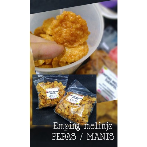 

Emping melinjo Pedasmanis 250gr
