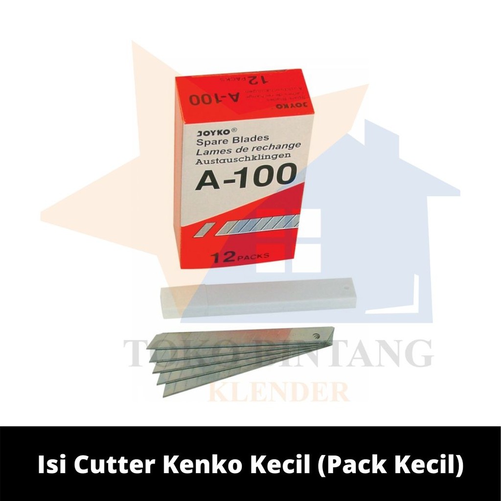 

Isi Cutter Kenko Kecil (Pack Kecil)