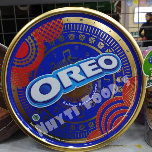 Kraft Oreo Selection Biscuit Assorted Kaleng 286.8gr