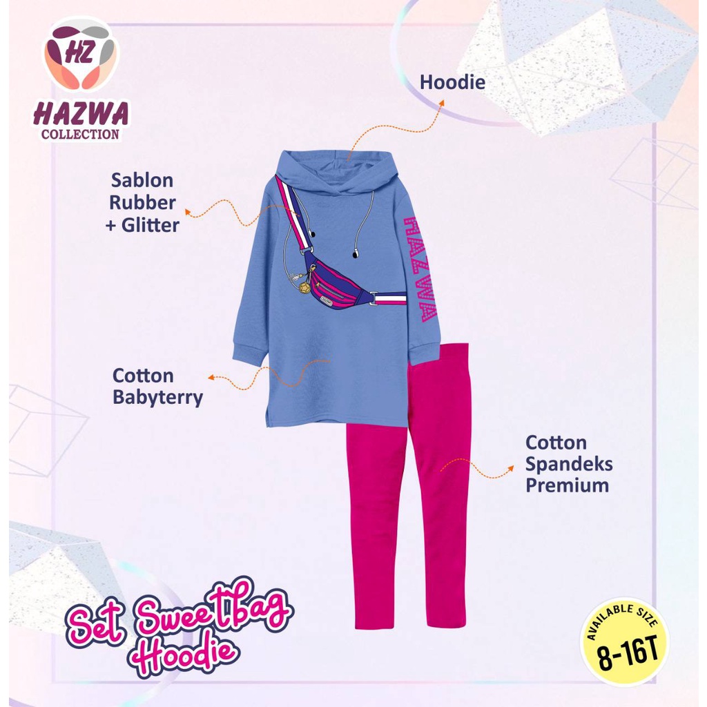 Set Sweater Hoodie Hazwa