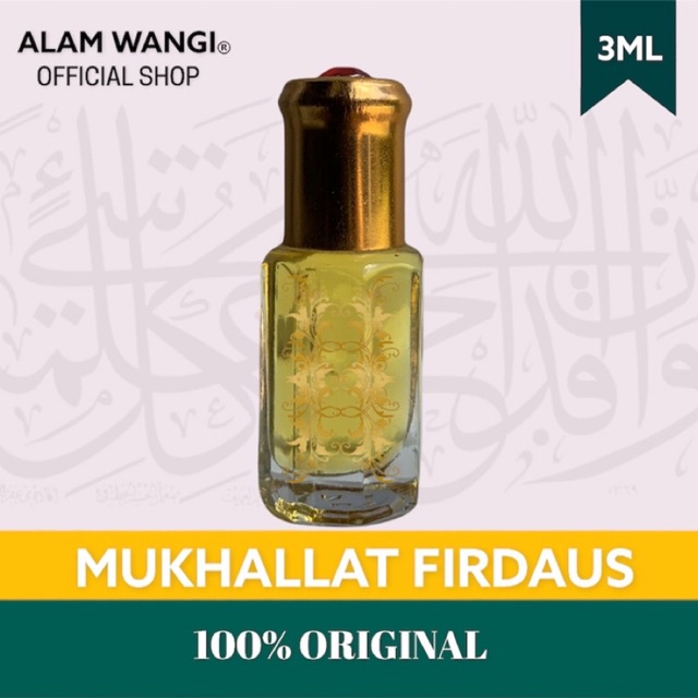 BIBIT MINYAK WANGI MUKHALAT FIRDAUS ORIGINAL IMPORT PARFUM SHOLAT