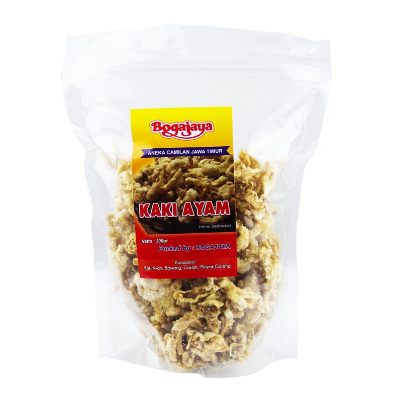 

KRIPIK KAKI AYAM KHAS SURABAYA / OLEH OLEH SURABAYA KERIPIK CEKER 200 GRAM