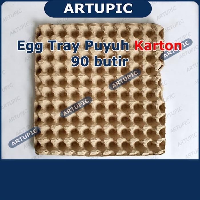 Egg Tray Puyuh Karton Kertas Kardus Rak Tempat Telur Telor Puyuh 70 Le