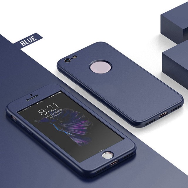 Casing ✨ iPhone 5 5s SE 6 6s 8 7 Plus X XS Max XR 360° Protection Full Cover Soft Phone Case-5