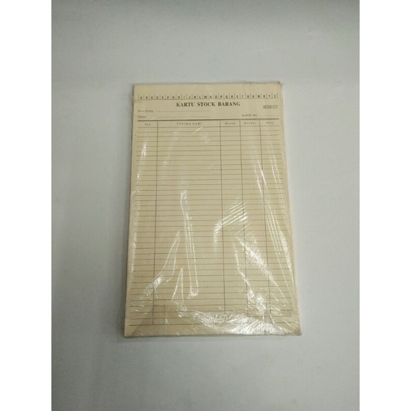 

Kartu Stock Barang Folio Kuning (50)