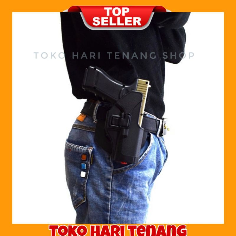 HOLSTER GLOK 17 CASE PERLENGKAPAN AIRSOF