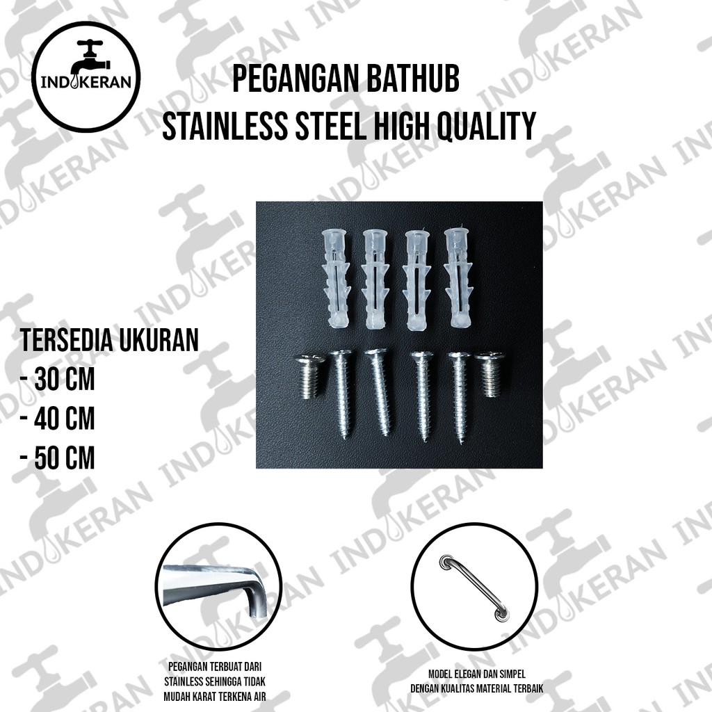 INDOKERAN - Pegangan Handle Bathup - High Quality