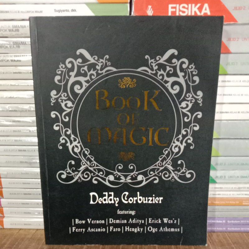 Original BOOK OF MAGIC.Deddy Corbuzier