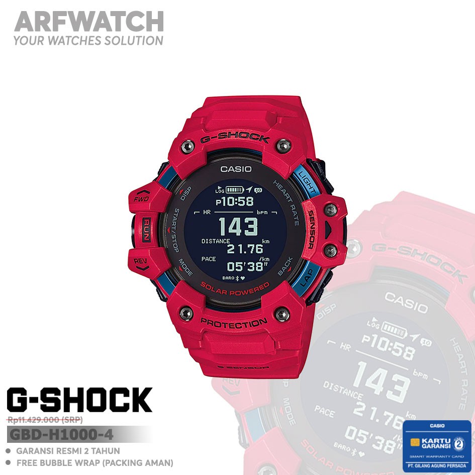 Casio G-Shock GBD-H1000-4 / GBD-H1000-4DR Original