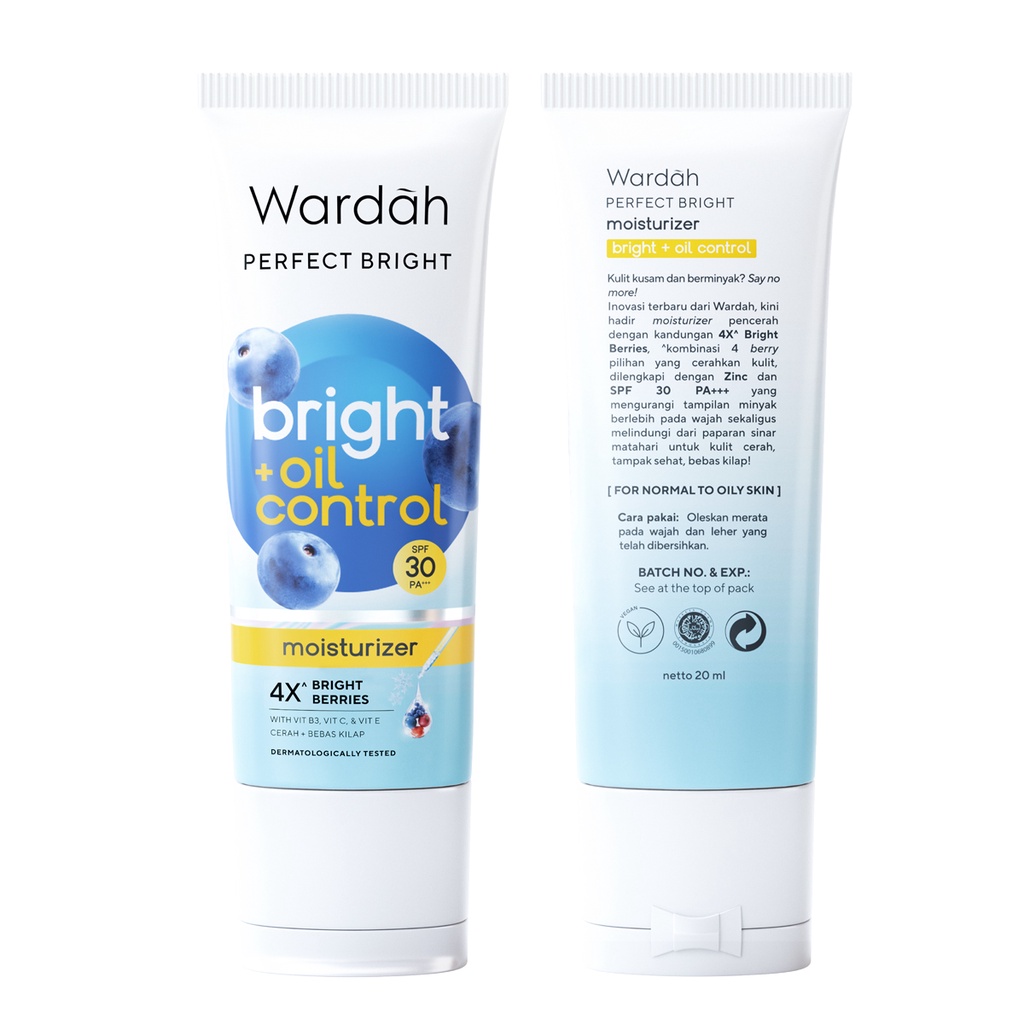 Wardah Perfect Bright Moisturizer SPF30 [KEMASAN BARU]