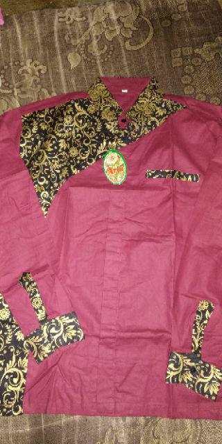 New Kemejapria Lengan Panjang 848vo Kemeja Pilot Pangkat Pdl Teknisi Kemeja Batik Pria