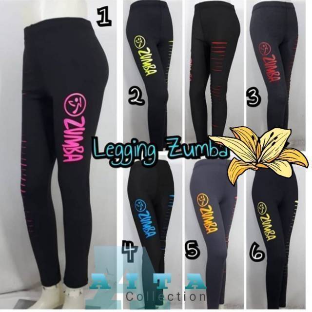 LEGGINGS LAGGING ZUMBA / LAGGING SENAM / LAGGING SPORT / Celana Senam zumba