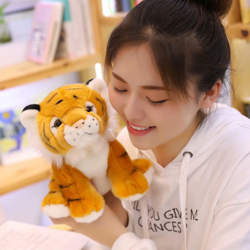 Mary Mini Duduk Harimau Mainan Mewah Untuk Anak Kids Hewan Staffed Lucu Untuk Boneka Kid