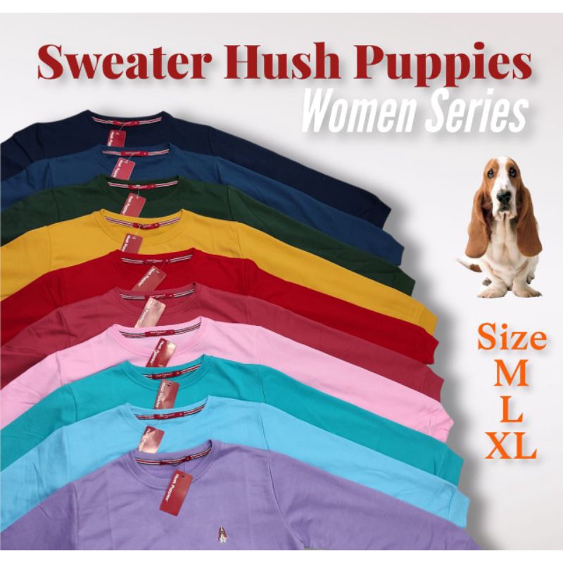 Hush Puppies Sweater Hush Puppies Wanita Sweater Wanita Jumbo Hush Puppies Original