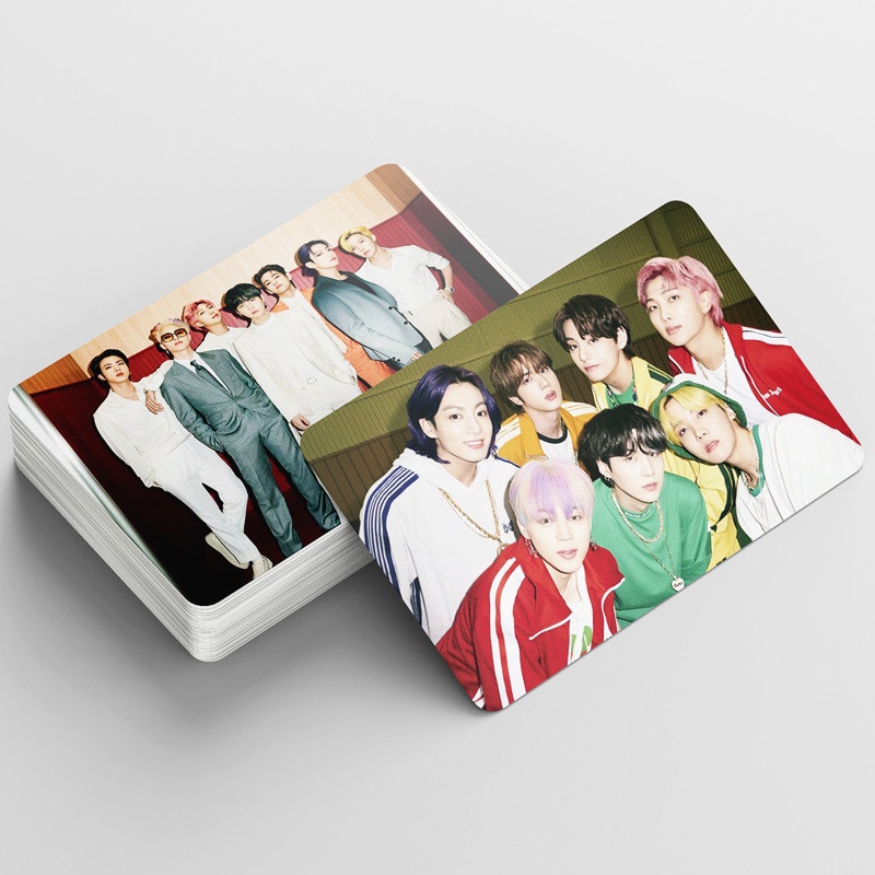 55pcs/box BTS photocard 2021 Butter Album LOMO Card photocards Postcard ((In STOCK) Kpop fan)