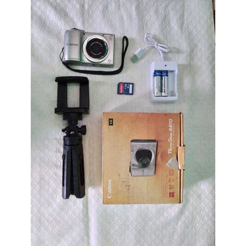 kamera pocket bekas murah canon powershot A810