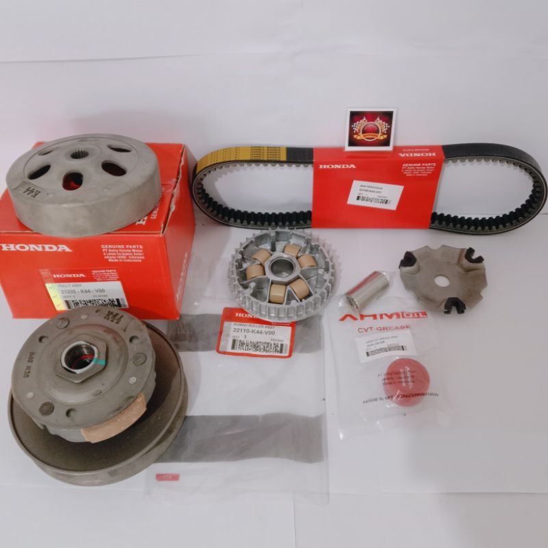 Paket komplit CVT Beat POP Beat ESP Beat ISS Scoopy Esp Beat Street K44