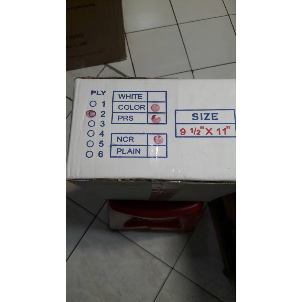 

Kertas / Kertas Continuous Form Rangkap 2 Bagi 2