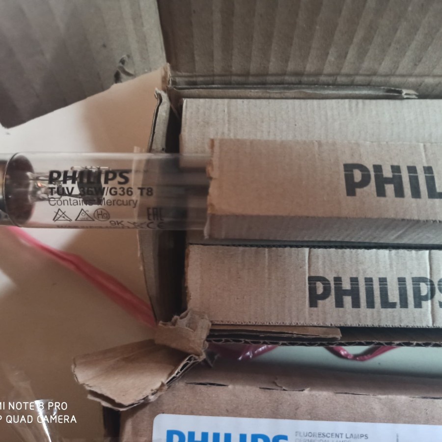 lampu TL UV kuman Philips