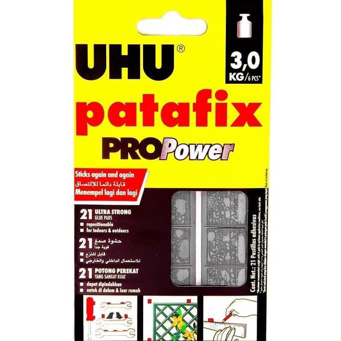 Promo Uhu Patafix Propower 21 Glue Pads / Tack It Glue/ Lem Dekorasi
