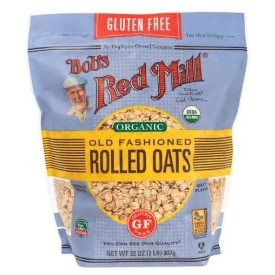 

Bobs Red Mill Organic Rolled Oats Gluten Free