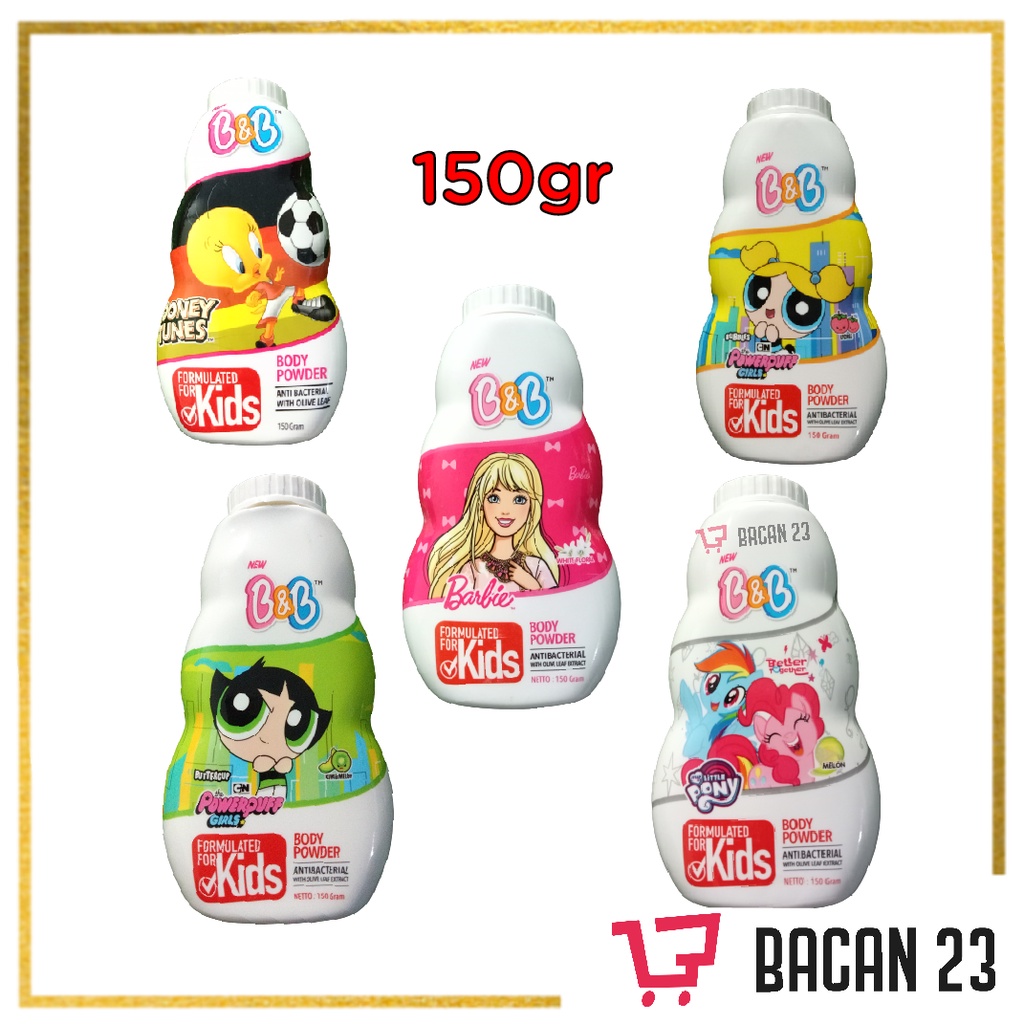 B&amp;B Kids Body Powder ( 150 gr ) / Bedak Anak / Bedak Tabur Anak / Bacan 23 - Bacan23