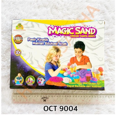 Pasir kenetik/magic sand /pasir pasir