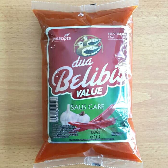 

DUA BELIBIS VALUE SAUS CABE PILLOW 1KG