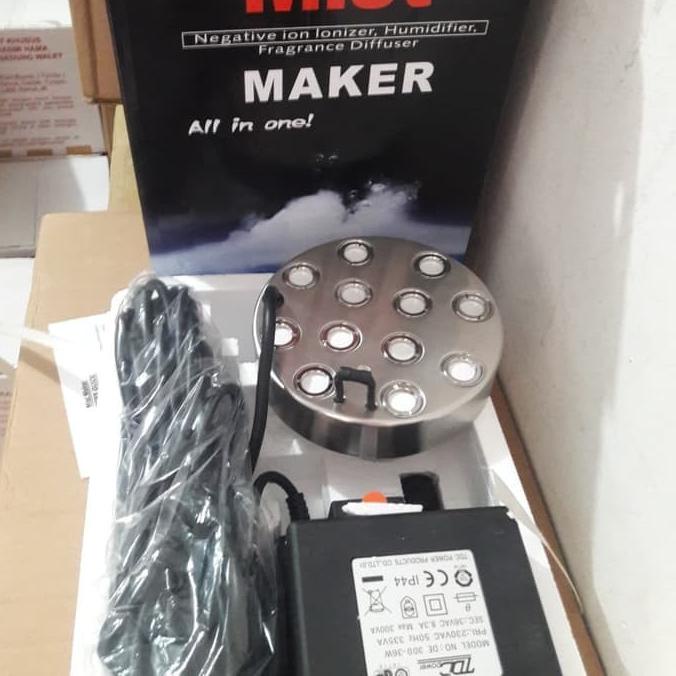 Mesin Kabut Mist Maker 12 Mata Bulat Embun Uap Humidifier Walet Promo Hari Ini