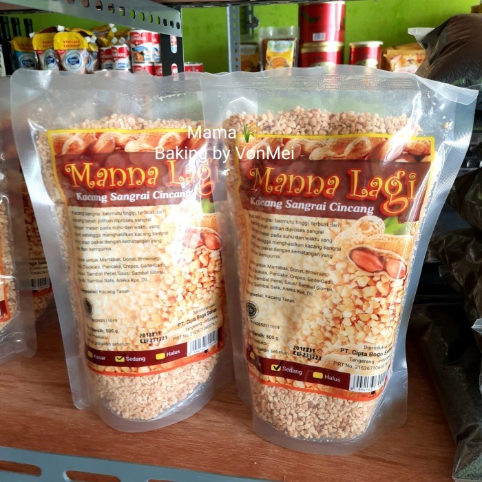 

Ds2011Z Manna Lagi Kacang Sangrai Cincang Cacah 500 Gr Xz20X1Z11