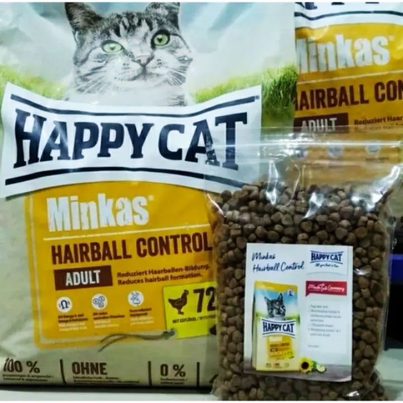 HAPPY CAT MINKAS HAIRBALL 1KG REPACK