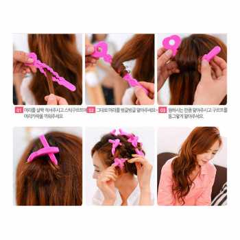 Roller Rambut Curler Foam Hair Styling Tools 6PCS - WB40