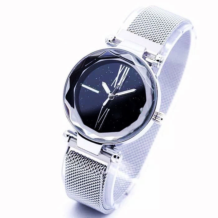 ［ready stok］Jam tangan magnet Rantai wanita rantai pasir s1001-S1133-Silver