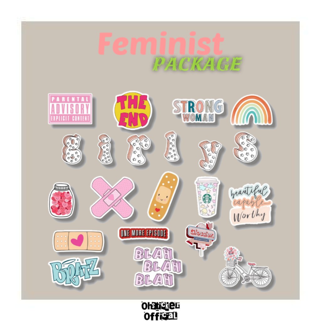 

STICKER AESTHETIC GIRLYS SERIES STIKER CASE HANDPHONE LAPTOP STIKER DECAL STIKER PAKET