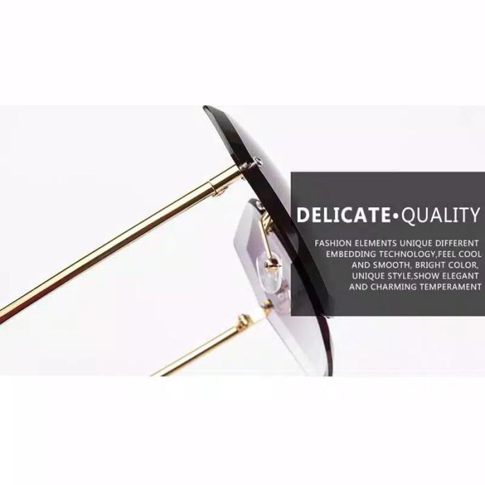 Extra Cashback Kacamata Fashion Sunglasses Wanita Cewek Chanel Nextagonal 2289 Super - Hitam, Box