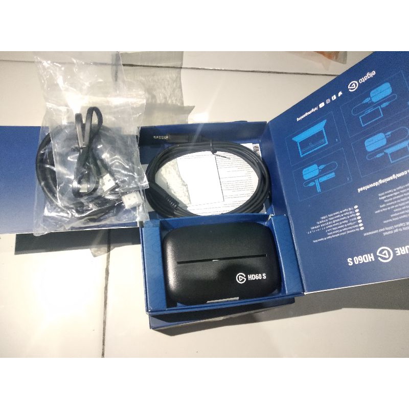 Game Capture Elgato + Kabel Chatlink Dan lightning Usb Type C