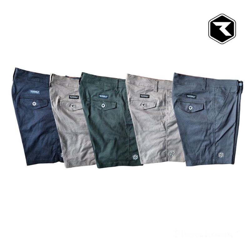 CELANA PENDEK PRIA / CELANA CHINO PENDEK / SHORTPANT TERLARIS TALI SABUK