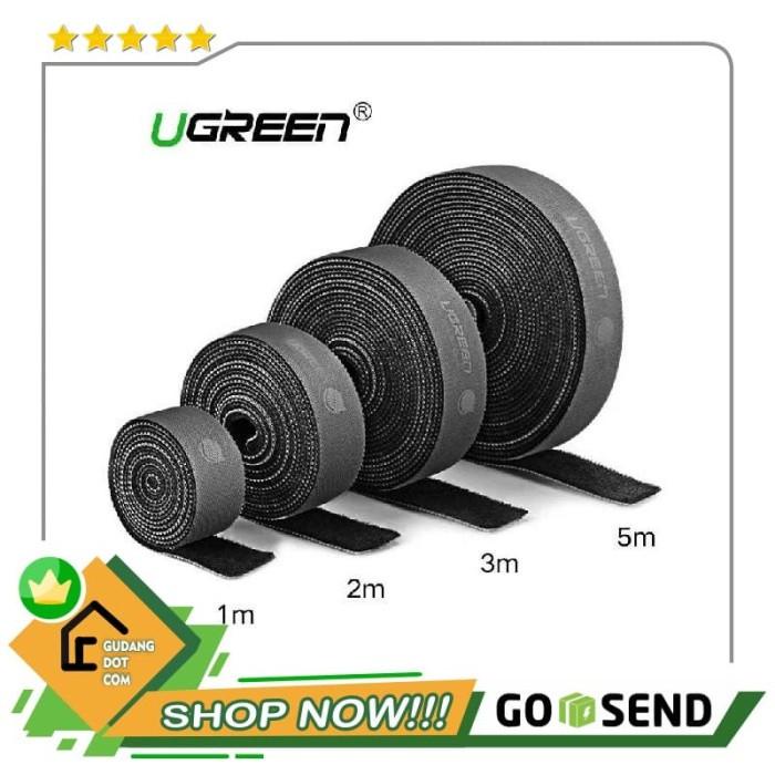

Holder | Ugreen Cable Organizer Winder 20Mm - 40356 - Hitam - 5M