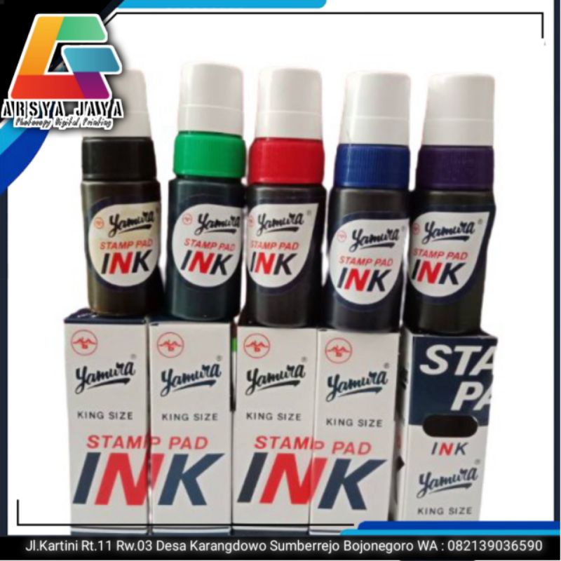 

Tinta Bak Stempel Yamura King Size 50 CC