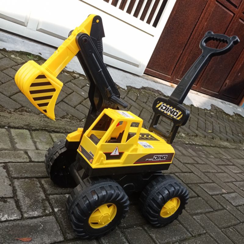 MOBIL KONSTRUKSI KERUK BEGO "SBS712" MAINAN YANG BISA DINAIKI ANAK BALITA TK & PAUD