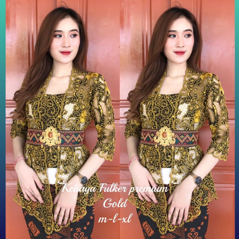 Kebaya fulker premium