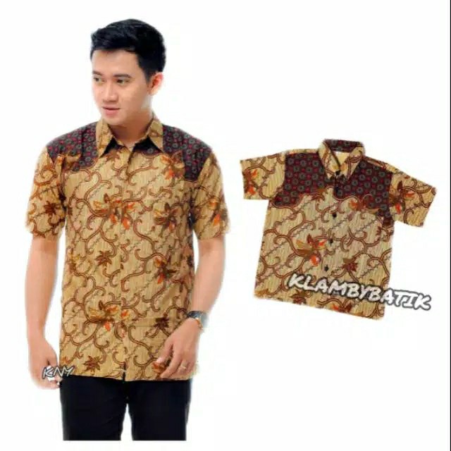 Couple Batik Keluarga Motif Seno Sakti Size Batik Anak Terlengkap