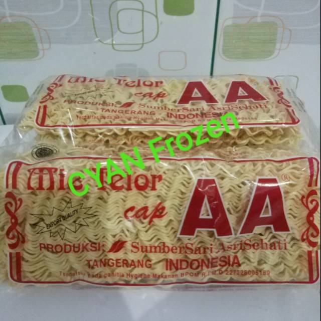 

Mie Telor Cap AA 210gr